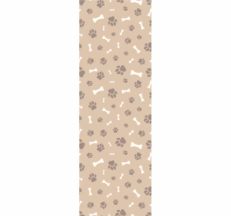 Câine tapet siluete canine - TenStickers