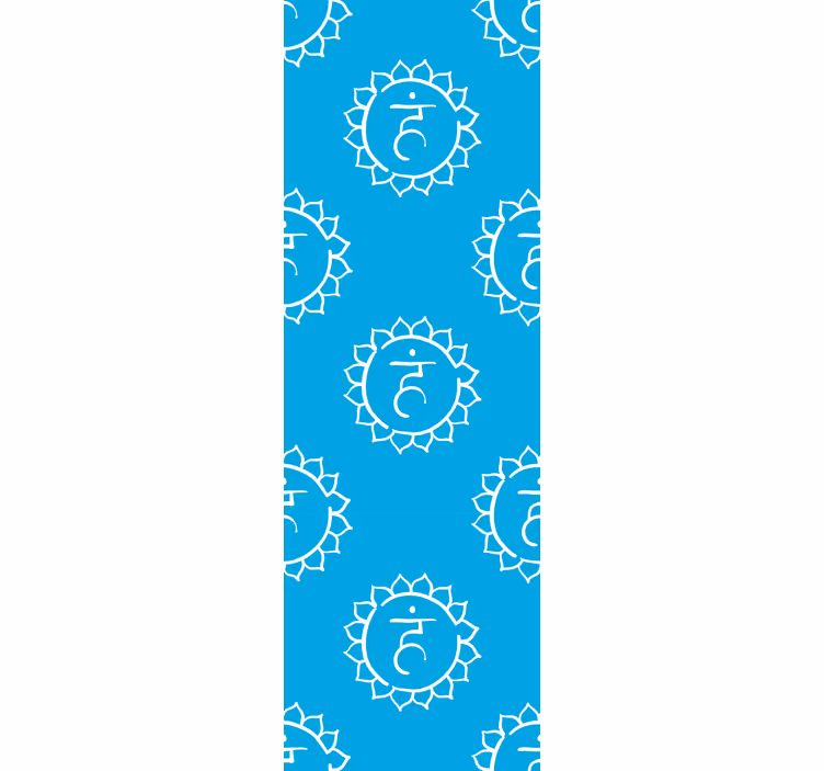 Tapet ornamental rază de soare ornamentată - TenStickers