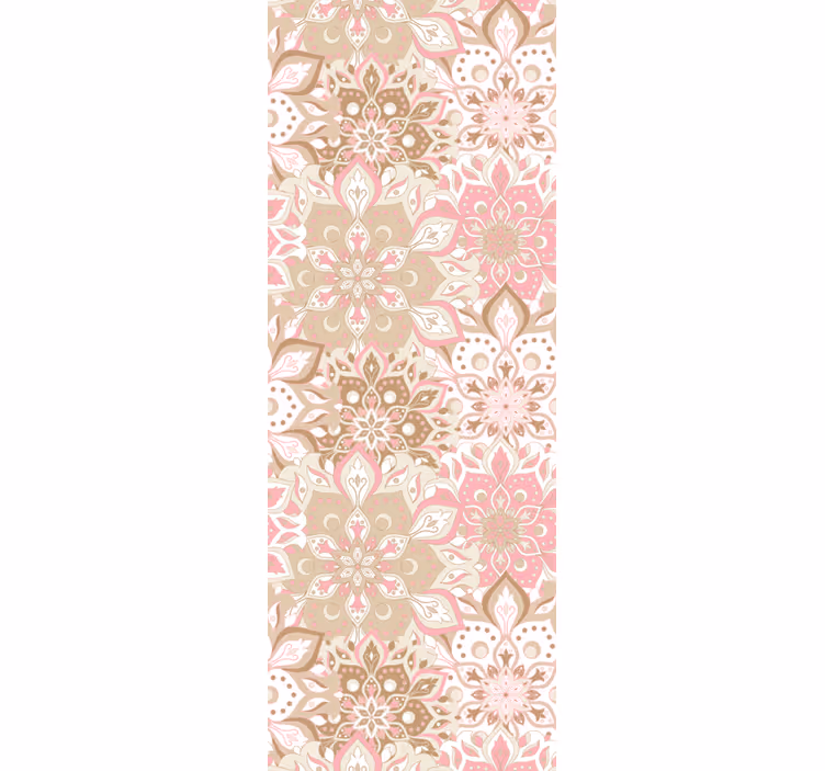 Tapet floral eleganță ornamentată florală - TenStickers