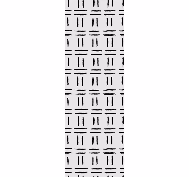 Tapet nordic configurație geometrică a liniilor - TenStickers