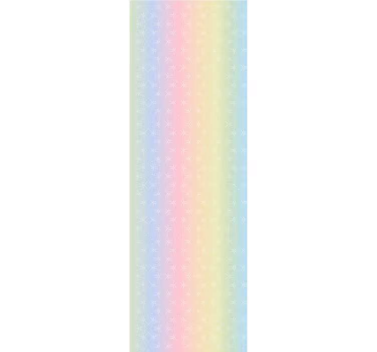 Tapet abstract strălucitor cer curcubeu - TenStickers