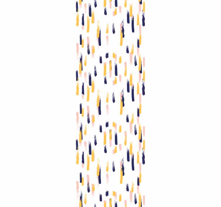 Tapet abstract motiv pictat vertical - TenStickers