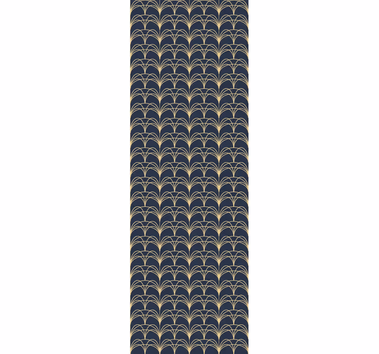 Tapet geometric arcuri art deco - TenStickers