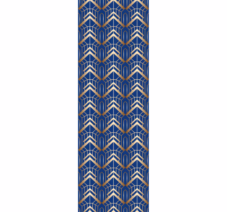 Tapet geometric vârf de săgeată geometric - TenStickers