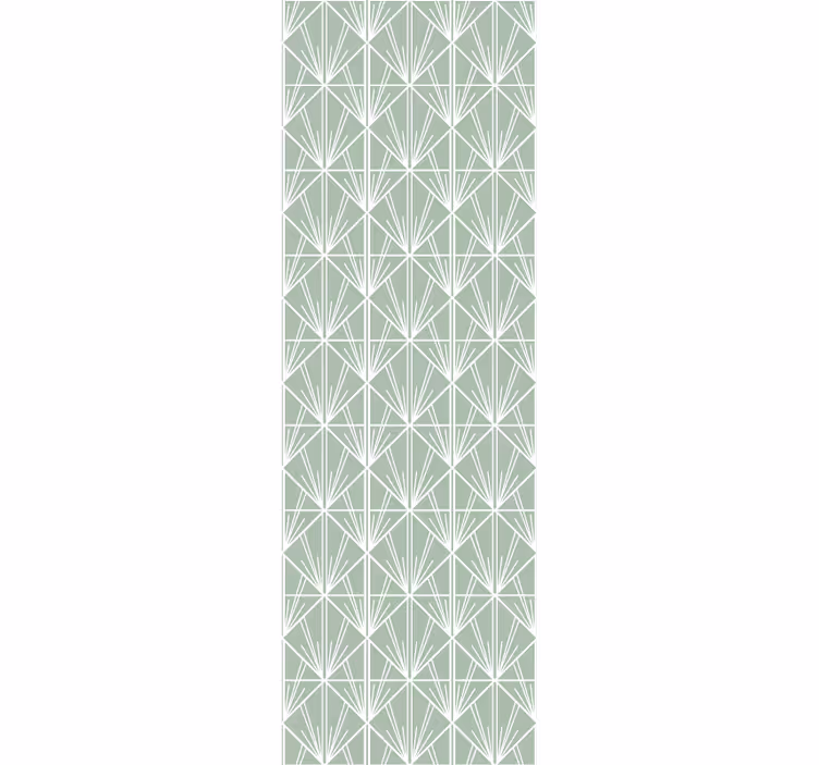Tapet geometric inspirat art deco - TenStickers