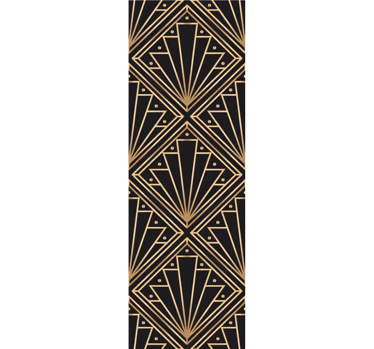 Tapet geometric geometric art deco - TenStickers