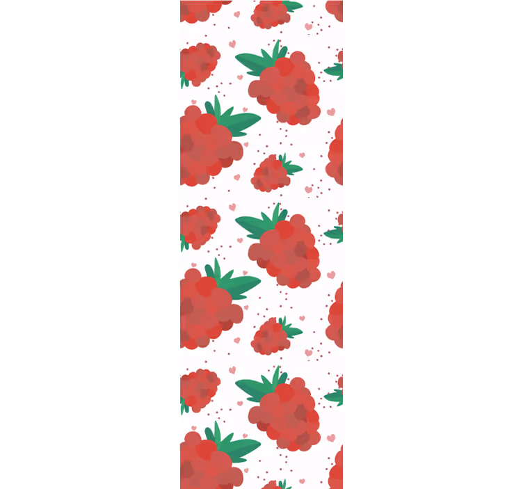 Tapet natura model de zmeura - TenStickers