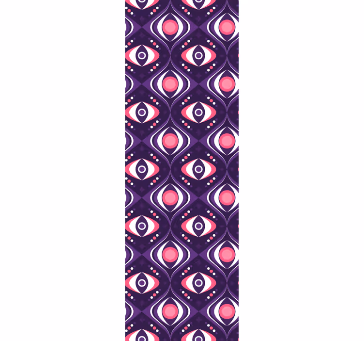 Tapet abstract motiv abstract al ochilor - TenStickers