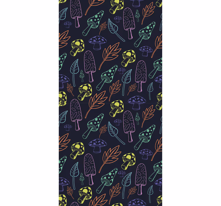 Tapet natura model de pădure funky - TenStickers