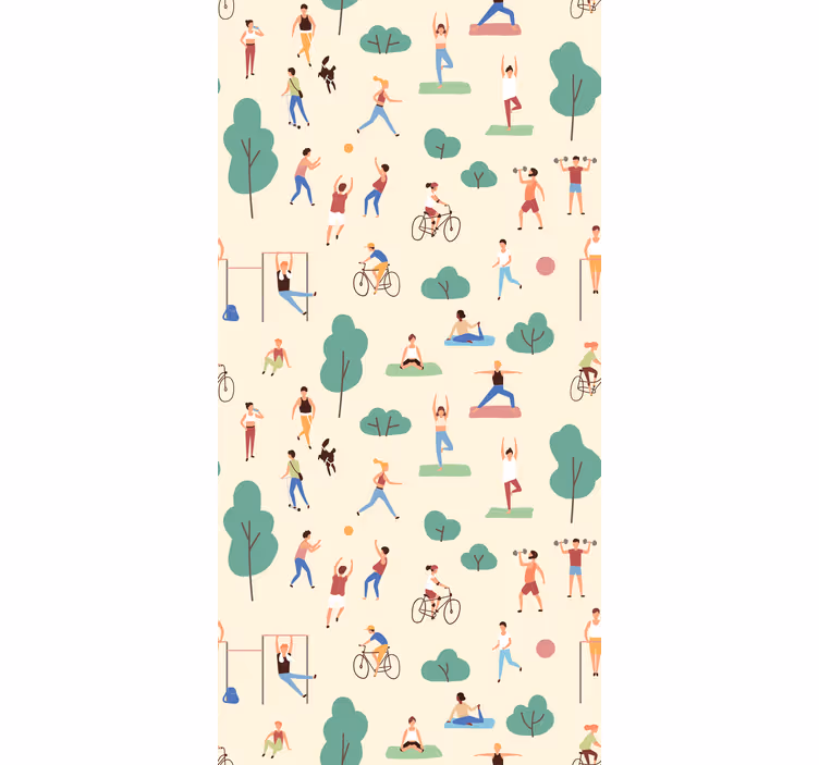Tapet natura activitati in aer liber - TenStickers