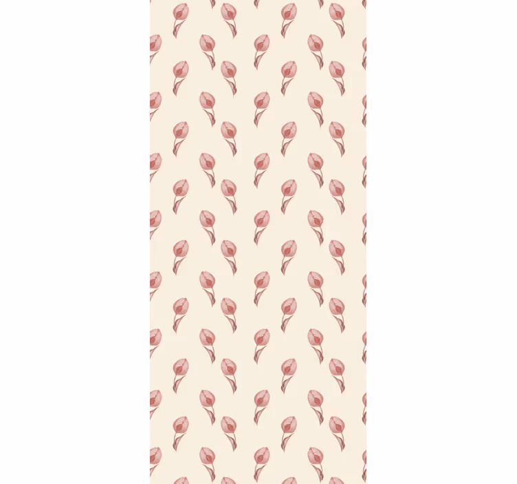 Tapet flori model floral fără sudură - TenStickers