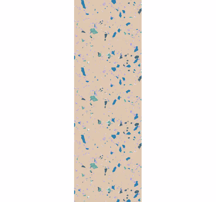 Tapet de cameră din tapet din piatră de terrazzo colorat - TenStickers