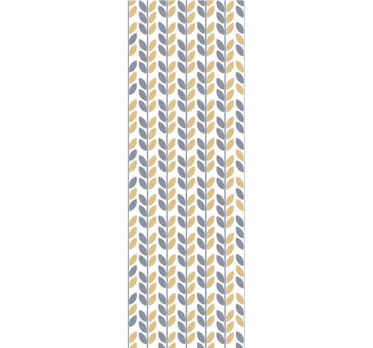 Tapet de frunze model vertical elegant - TenStickers