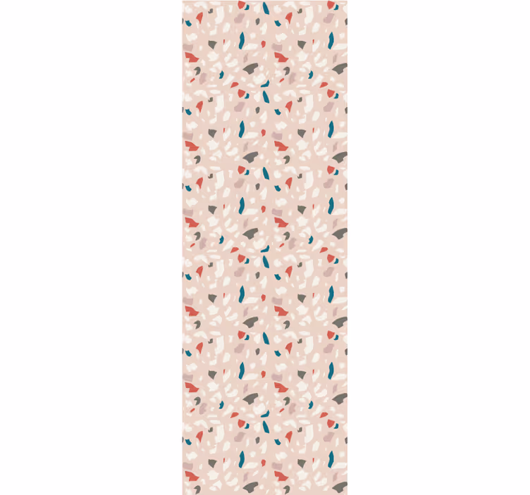 Tapet textură terrazzo bej abstract - TenStickers