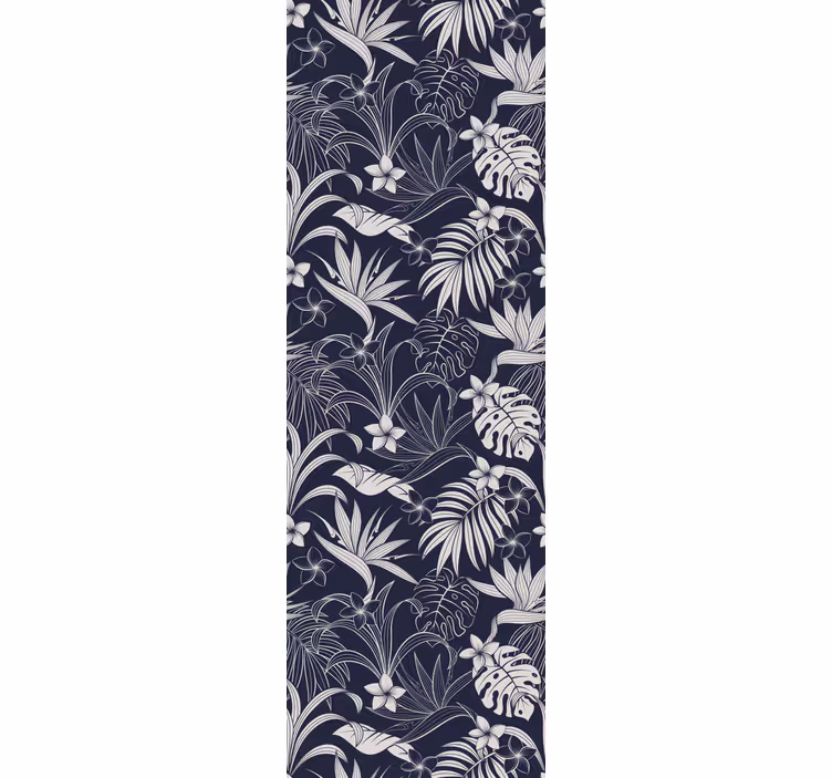 Tapet flori trezirea florală tropicală - TenStickers