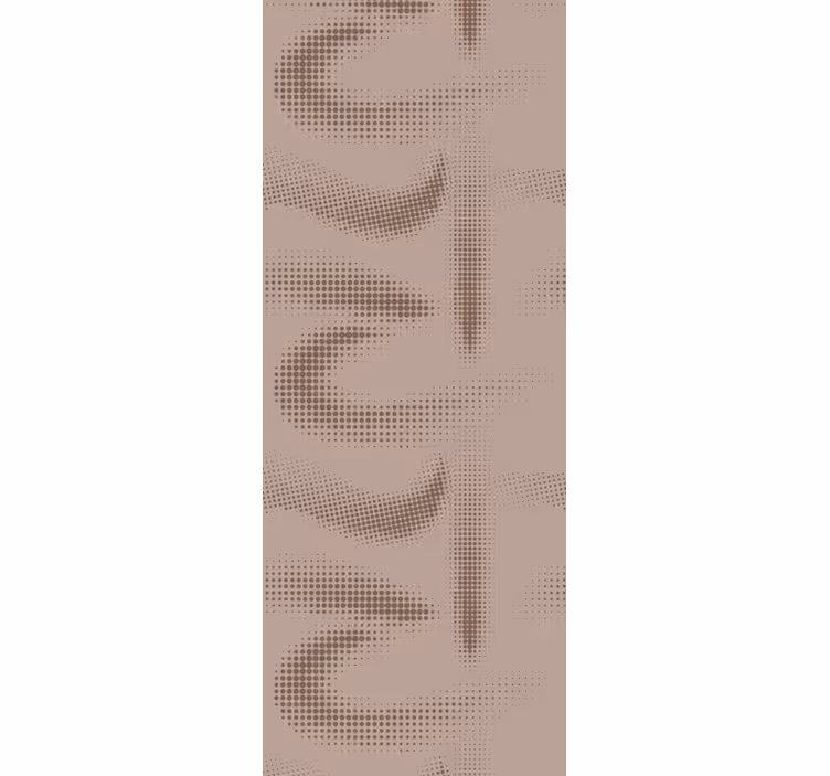 Tapet textură valuri cu model cu efect de nisip - TenStickers
