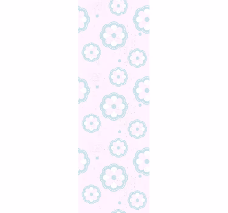 Tapet flori model floral moale - TenStickers