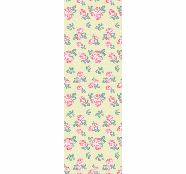 Tapet flori design floral clasic - TenStickers