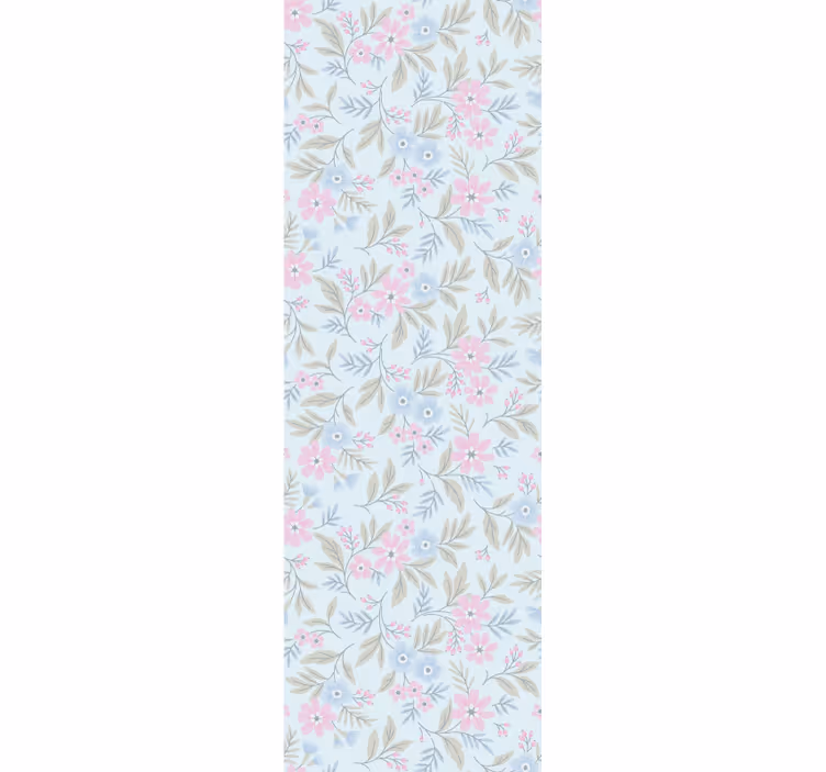 tapet dormitor flori delicate - TenStickers