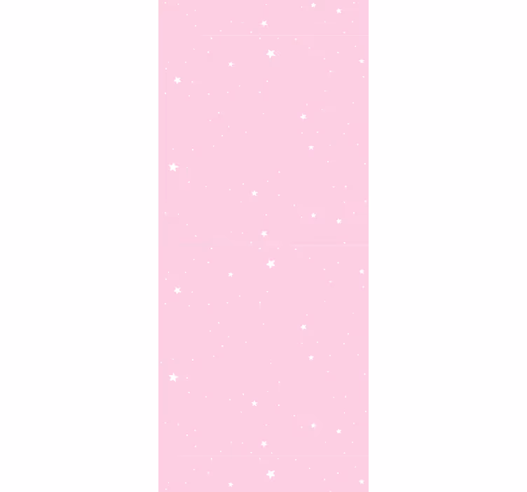 Stele albe cu tapet de fundal roz - TenStickers