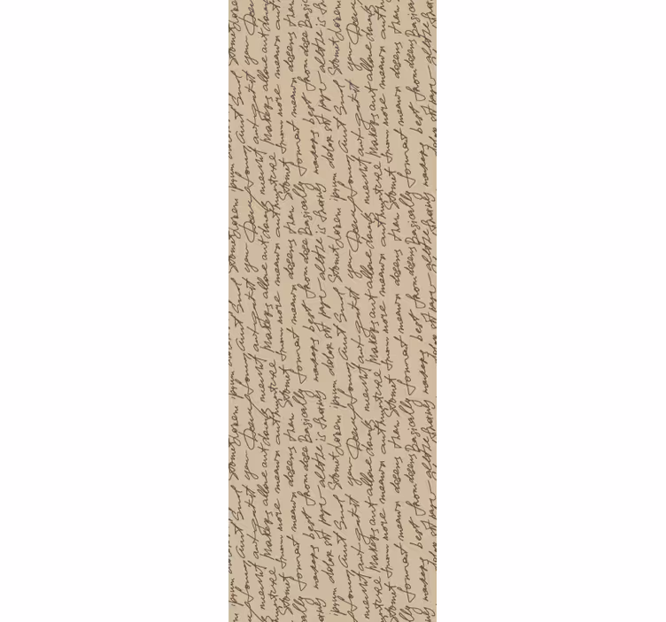 Tapet litere scriere elegantă a scenariului - TenStickers