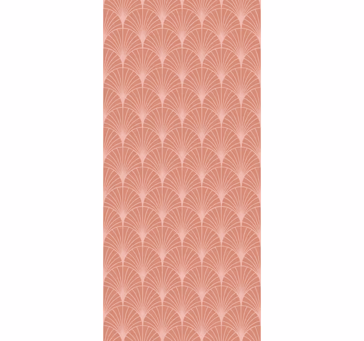Tapet de artă forme elegante de evantai - TenStickers