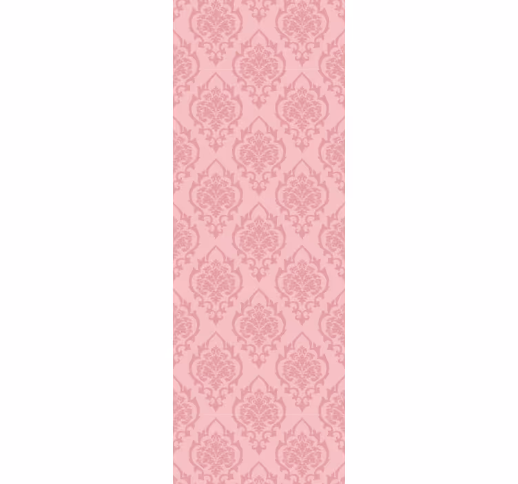 Tapet baroc model floral roz - TenStickers