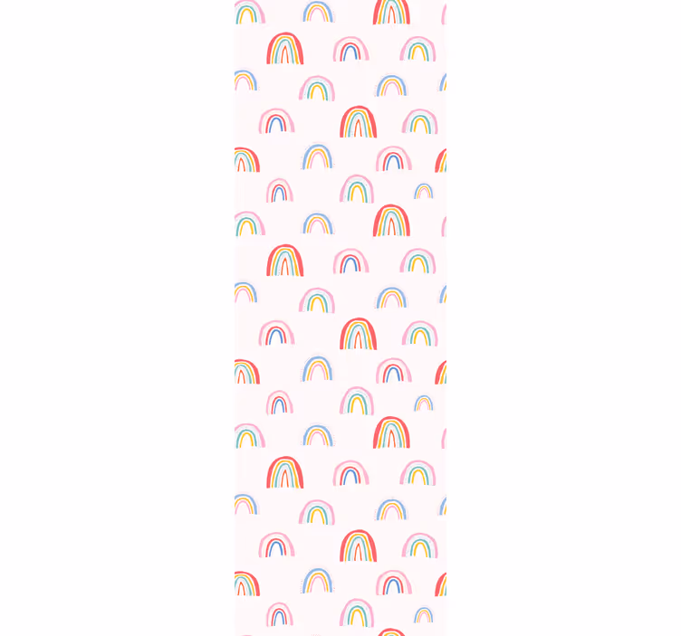 Tapet copii modele de curcubeu colorate - TenStickers