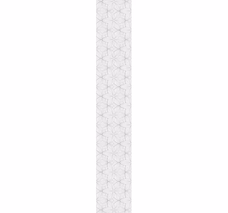 Gresie hexagonala cu flori tapet modern - TenStickers