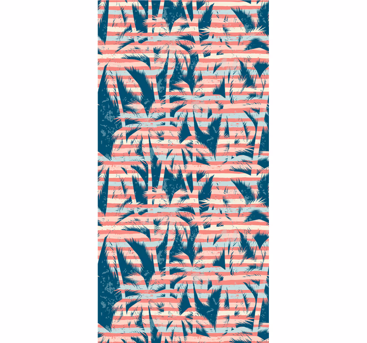 Tapet natura modele de palmier - TenStickers