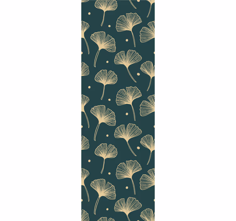 Tapet de frunze expunere elegantă de frunze - TenStickers