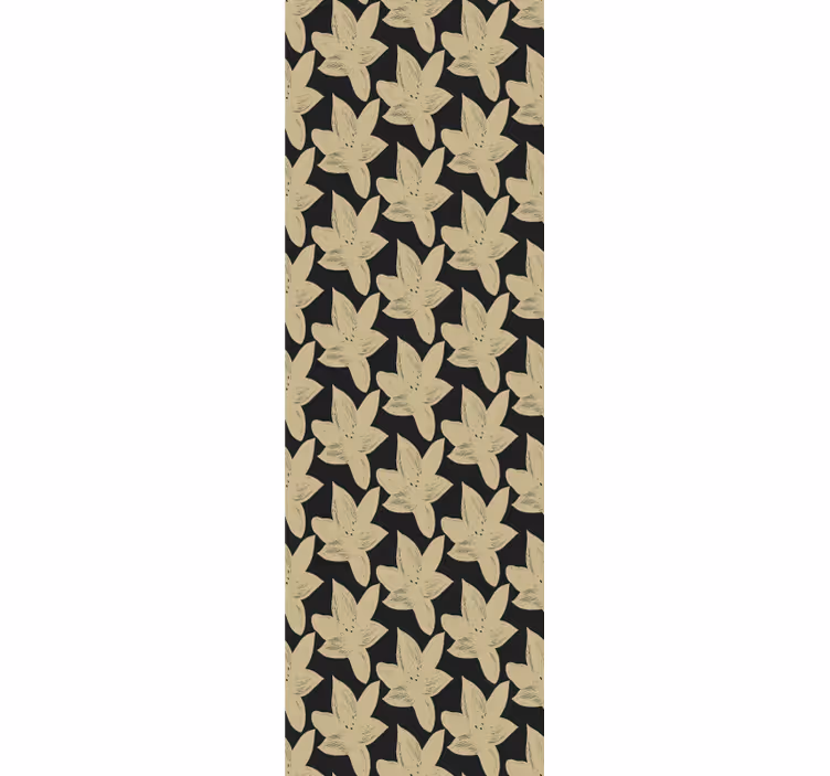 Tapet baie frunze florale elegante - TenStickers