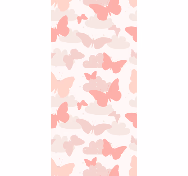 Fluture tapet model de nor - TenStickers