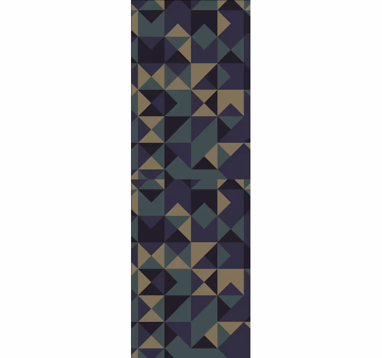 Triunghiuri tapet aranjament geometric abstract - TenStickers