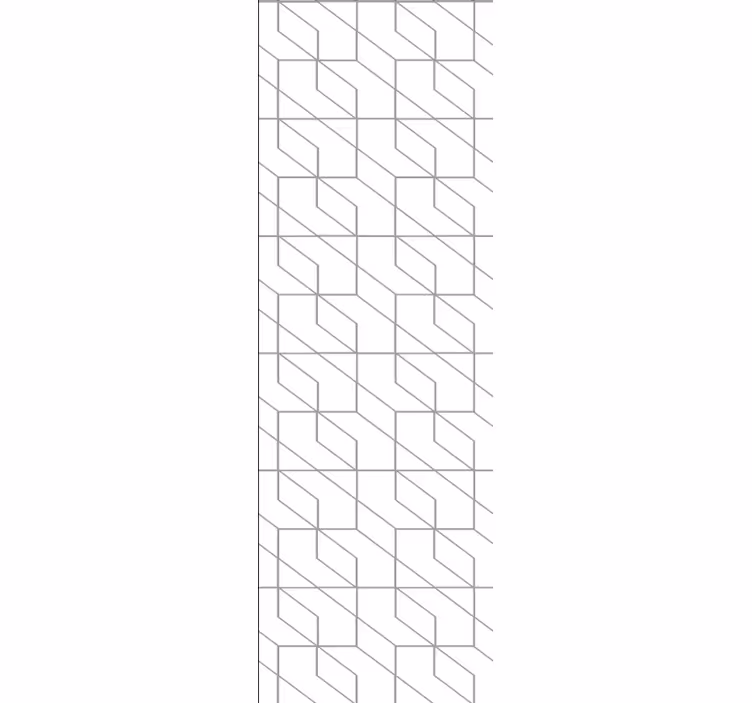 Tapet geometric design elegant cu model - TenStickers