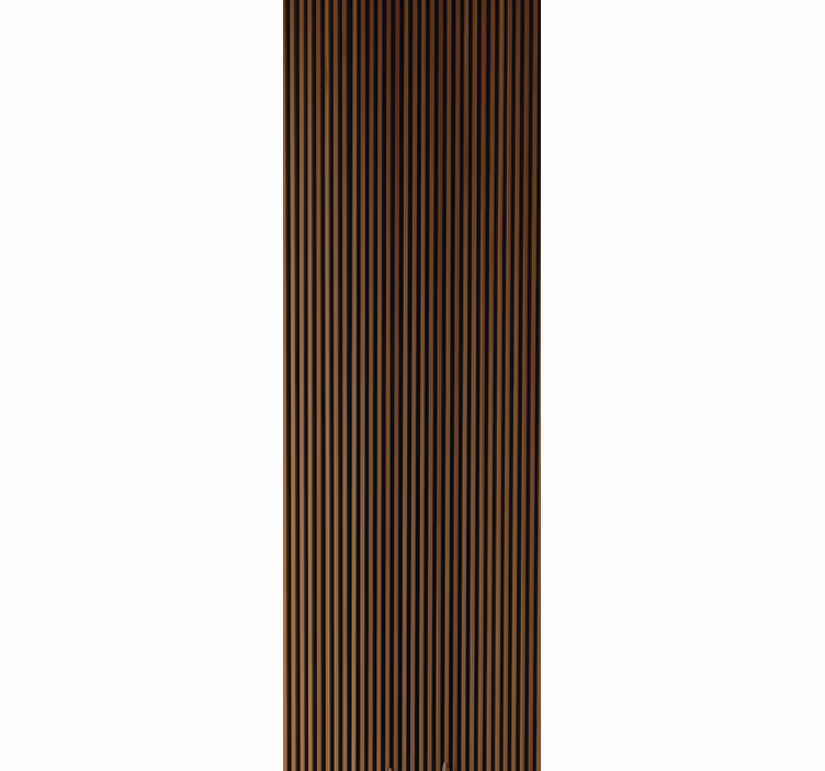 Tapet lemn stil lemn tec design vertical - TenStickers
