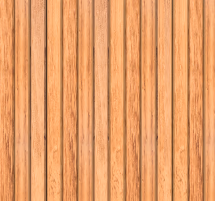 Tapet stil lemn vertical lamele din lemn de tec - TenStickers