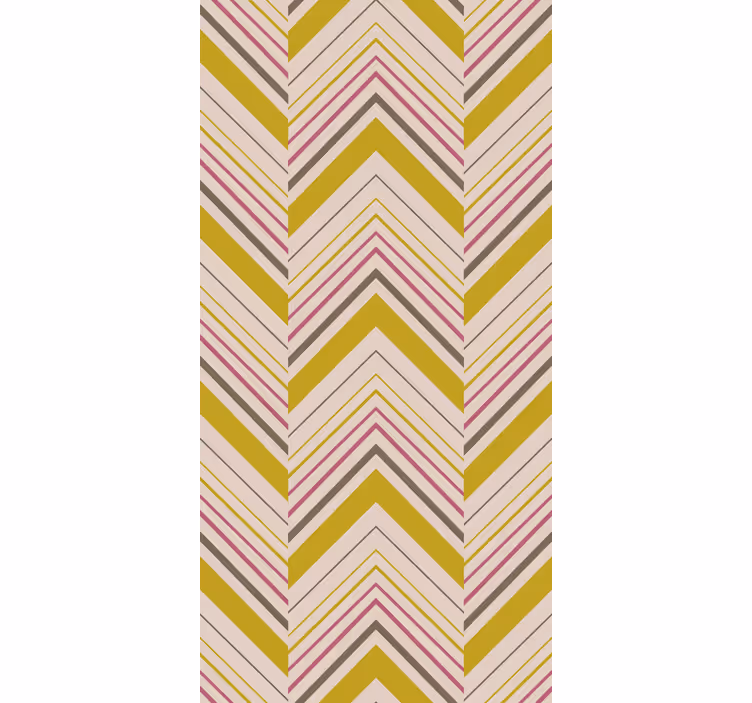 Tapet dungi stil model chevron - TenStickers