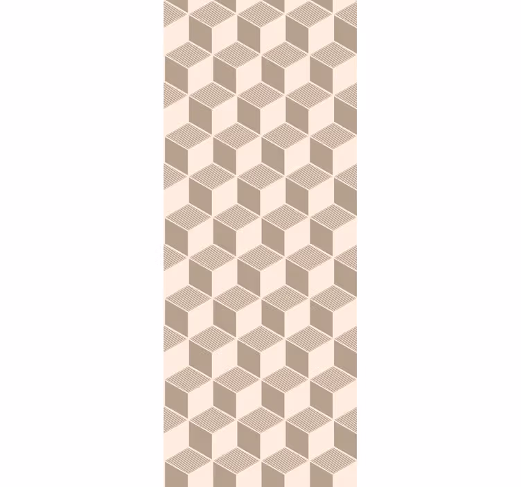 Tapet geometric model cub elegant - TenStickers