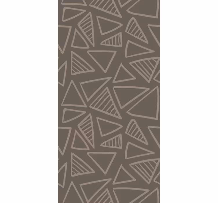 Tapet geometric model triunghi elegant - TenStickers