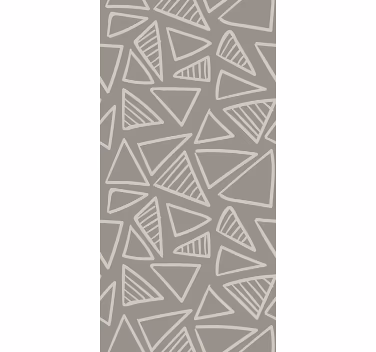 Tapet geometric design de model triunghiular - TenStickers