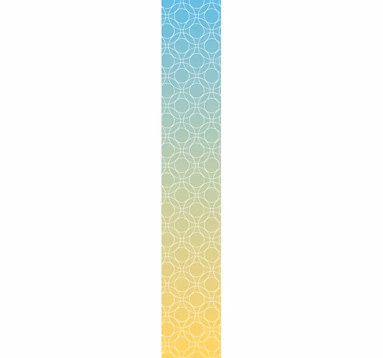 Tapet geometric geometric cu gradient - TenStickers