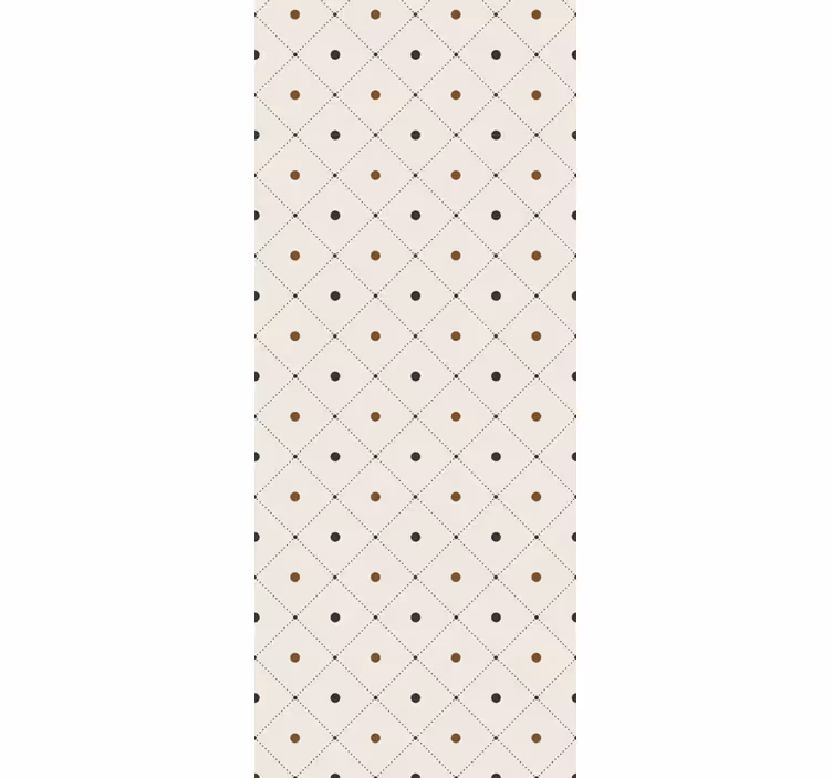 Cercuri tapet motiv elegant pătrat - TenStickers