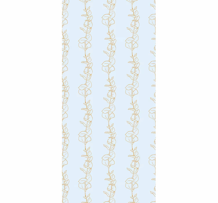 Tapet floral design model de viță de vie - TenStickers