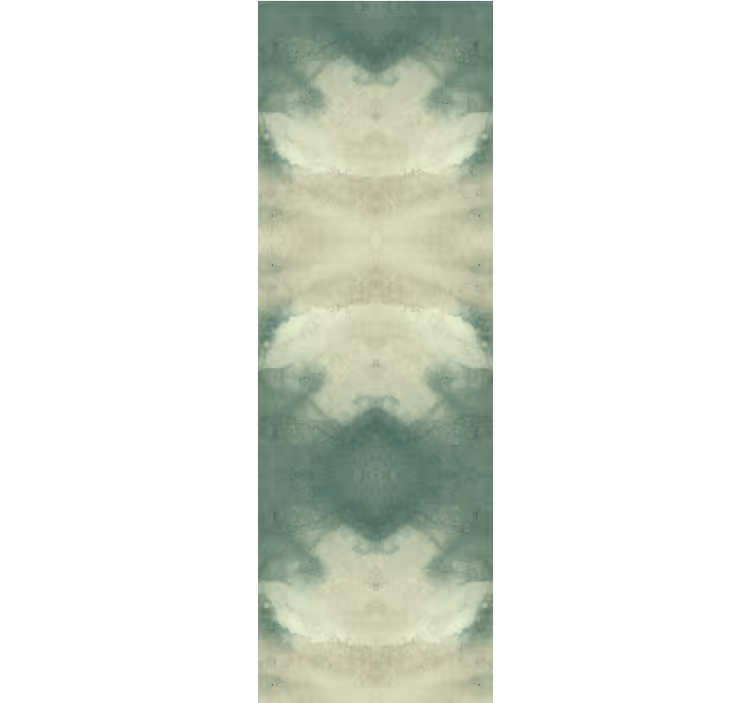 Vopsea verde lovituri textura tapet abstract - TenStickers
