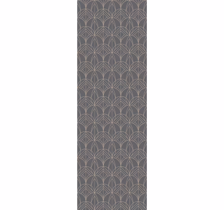 "art deco" arcade roz tapet living - TenStickers