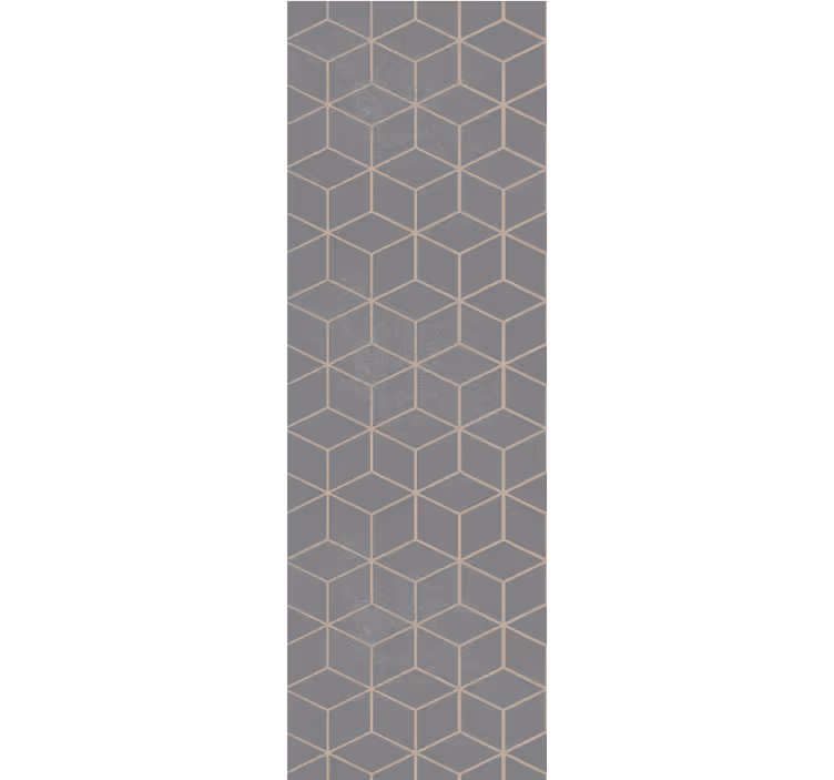 Tapet geometric structura cubului - TenStickers