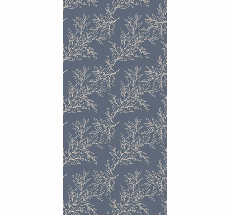 Tapet de frunze cu model elegant de frunze - TenStickers