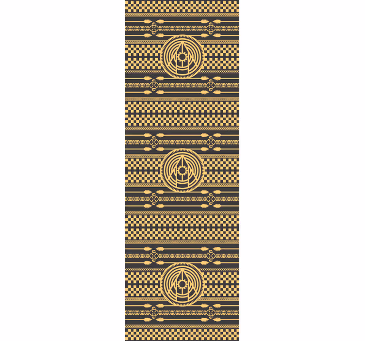 Tapet abstract Model maori tribal - TenStickers