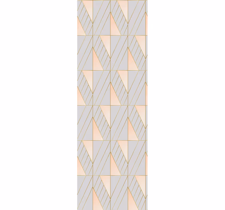 Tapet modern forme geometrice stratificate - TenStickers